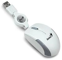 Genius Micro Travelerwhite USB Notebook Maus