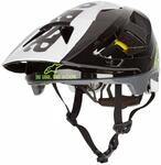 Alpinestars Vector Tech MIPS Helm Pilot Schwarz Wei&szlig; Cool Grey Gloss S 2019