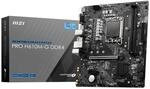 MSI PRO H610M-G DDR4 Mainboard, Micro-ATX - unterst&uuml;tzt Intel Core Prozessoren 12.