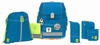 LÄSSIG 7-teiliges Schulranzen Set Kinder/School Set Boxy Unique blue