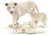 schleich 42505 Löwenmutter mit Babys, ab 3 Jahren, Wild Life - Spielfigur