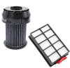 vhbw Filter-Set kompatibel mit Bosch BGS 6 Pro 2, 6 Pro 2/01, 6 Pro 201, 6 Pro...