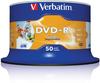 Verbatim DVD-R 16x Matt Silver 4.7GB, 50er Pack Spindel, DVD Rohlinge bedruckbar,