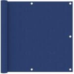 vidaXL Balkon-Sichtschutz Blau 90x600 cm Oxford-Gewebe