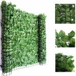 Mendler Balkonsichtschutz T811 Buchenhecke - 500x150cm hell