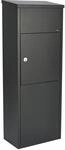 Allux 600 - Briefkasten F54622 Briefkasten,1050 x 380 x 230 mm, Schwarz