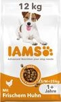 IAMS Hundefutter trocken, Huhn, f&uuml;r kl. & mittlere Hunde, ab 1 Jahr, 12 kg 