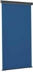 vidaXL Balkon-Seitenmarkise 125x250 cm Blau