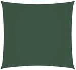 vidaXL Sonnensegel Oxford-Gewebe Quadratisch 6x6 m Dunkelgr&uuml;n
