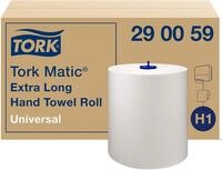 Tork 290059 Matic Rollenhandtuch, Extra langes, Wei&szlig; (6-er Pack)