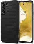 Spigen Liquid Air H&uuml;lle Kompatibel mit Samsung Galaxy S22 -Schwarz