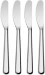Alessi BG02/37S4 Amici Set bestehend aus 4 Buttermessern,Edelstahl 18/10