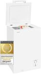 Exquisit Gefriertruhe GT100-010E weiss | 95 l Nutzinhalt | Standger&auml;t | Gefrieren 