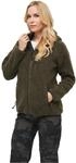 Brandit Women Teddyfleece Jacket Hooded, Farbe: olive, Gr&ouml;&szlig;e: XL