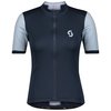 Scott W Endurance 10 S/SL Shirt Colorblock-Blau, Damen T-Shirt, Größe M -...