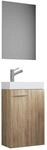 3-TLG Set | Waschplatz f&uuml;r G&auml;ste WC | G&auml;stebad | Waschtisch Toilette |...