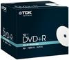 TDK DVD+R 4.7GB 16x DVD-Rohlinge 10er Pack Jewel Case