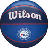 Wilson Basketball NBA TEAM TRIBUTE, PHILADELPHIA 76ERS, Outdoor, Gummi, Größe: 7