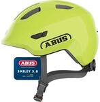 ABUS Kinderhelm Smiley 3.0 - Fahrradhelm mit tiefer Passform, kindergerechten Designs