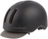 Polisport Unisex – Erwachsene Commuter Helm, Black matt/Grey, M
