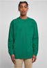 Urban Classics Herren Heavy Oversized Pocket Longsleeve T-Shirt, Green, L
