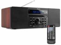 Audizio Prato - DAB Radio mit CD-Player und Fernbedienung, MP3, Bluetooth, USB,...