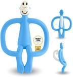 Matchstick Monkey Original Bei&szlig;ring & Gel-Applikator &ndash; Silikon-Baby-Bei&szlig;ring,