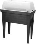 Jelenia Plast Hochbeet XXL mit Deckel 100x106x50cm Pflanzen Garten Anzuchttopf