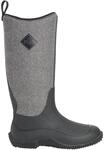 Muck Boots Damen Hale Gummistiefel, Schwarz W Fuzzy Fischgr&auml;tenmuster, 40.5 EU