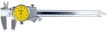 Uhren-Messschieber, 0-150 mm, 0,01 mm, 1 mm/U, metrisch | 1 mm/U., Rundskala, analoge