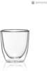 Dimono® Doppelwandiges Trinkglas Wasserglas aus Borosilikatglas Latte Macchiato
