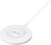 XLayer Ladegerät Wireless Charging Pad Basic 10W Qi-zertifiziert White