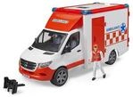 bruder 02676 - Mercedes-Benz Sprinter Ambulanz integriertes Light & Sound Modul