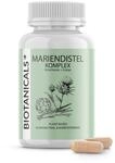 Biotanicals - Mariendistel Komplex (120 Kapseln) - mit 80% Silymarin,...