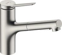 hansgrohe Zesis M33 - K&uuml;chenarmatur mit Brause ausziehbar, mit Schlauchbox (sBox