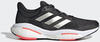 adidas Damen Solar Glide 5 Running Shoe, Carbon/Sandy Beige Metallic/Turbo, 40 EU