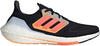 adidas Herren Ultraboost 22 Running Shoe, Core Black/Turbo/Flash Orange, 39 1/3 EU