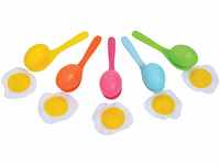 Schildkröt® Egg & Spoon Race Set, Eierlaufset für Kindergeburtstage und