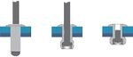 Bralo &ndash; genietet Aluminium/Stahl Standard Durchmesser 5 x 16 mm