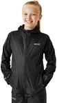 Regatta-Kinderjacke Kid Pack It Iii, wasserdichte Shell-Jacke XXL Schwarz