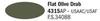 510004315 - ITALERI Acrylfarbe Braun-Oliv, matt 20 ml
