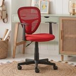 CARO-M&ouml;bel Schreibtischstuhl Kinder Studio ergonomisch, Rot - B&uuml;rostuhl f&uuml;r