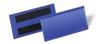Durable Etikettentasche (100 x 38 mm) Packung à 50 Stück, blau, 174107