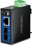 TRENDnet Medienkonverter 100Mb LAN 10Base-T 100Base-FX 100Base-TX RJ-45 / SC