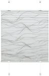 GARDINIA EASYFIX Katy Wave Plissee ohne Bohren, Zum Klemmen, Blickdichtes Falt-Rollo,