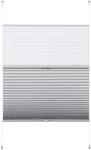 Plissee Concept zum Klemmen Day + Night, ohne Bohren, wei&szlig; 60 x 130