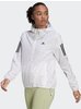 Adidas Women's OTR Windbreaker Jacket, White, XL