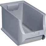 Allit 456284 ProfiPlus Box 4H, grau Stapelsichtbox, PP T&Uuml;V/GS, V: 9,8