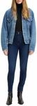 Levi's Damen Jeanshose 721 mit Stretch-Anteil, Skinny Fit, Blau (Chelsea Eve),