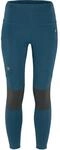 Fj&auml;llr&auml;ven Damen Abisko Trekking Tights Pro Leggings, Indigo Blue-Iron Grey, L EU